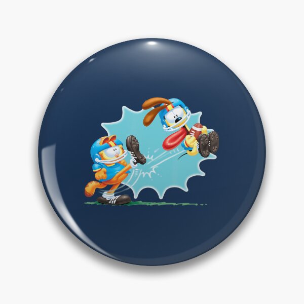 Item preview, Garfield Kicking Odie Football  designed and sold by haiderleivart.