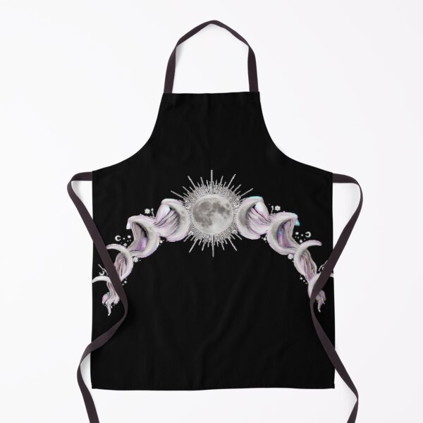 Item preview, Mystical Full Moon with Ethereal Flowing Ribbons Celestial Witchy Design designed and sold by Midnight Veil Designs.