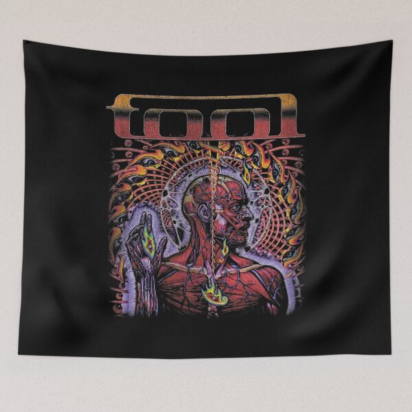 Item preview, TOOL Lateralus Anatomical Psychedelic Progressive Metal Band Graphic Tee designed and sold by tenggaracalvin.