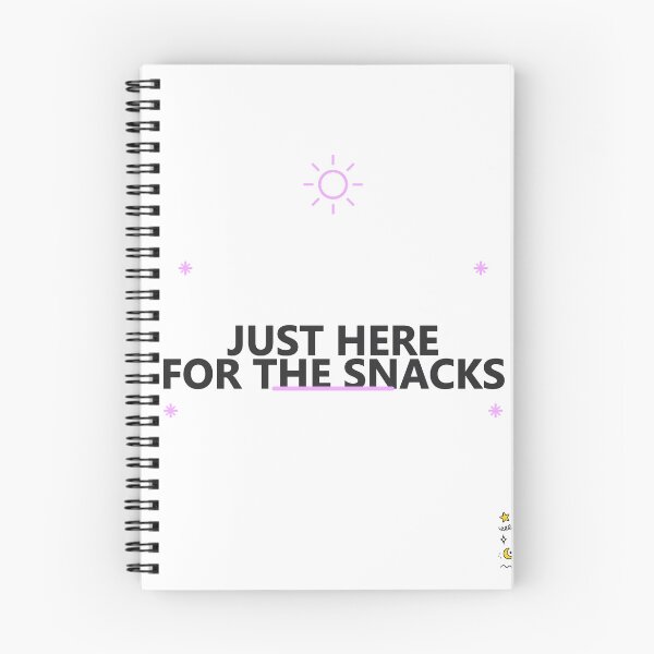 Item preview, Just Here for the Snacks designed and sold by good-graffity.
