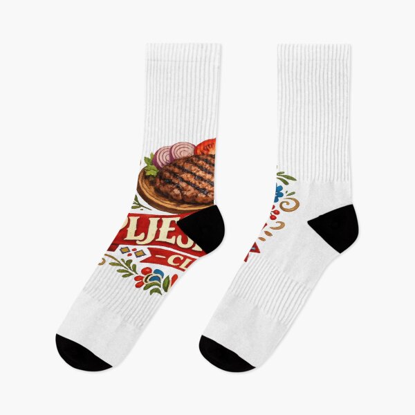 Item preview, Pljeskavica Club Painted Balkan Food designed and sold by OfficialBalkan.