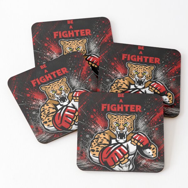 Item preview, Be a Fighter | Fierce Leopard MMA Motivation designed and sold by Fei Long Design Hub.