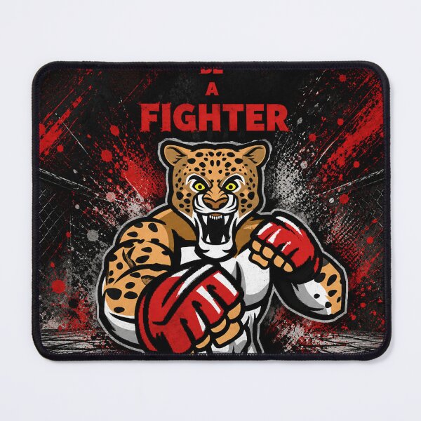 Item preview, Be a Fighter | Fierce Leopard MMA Motivation designed and sold by Fei Long Design Hub.