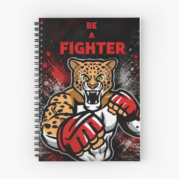 Item preview, Be a Fighter | Fierce Leopard MMA Motivation designed and sold by Fei Long Design Hub.