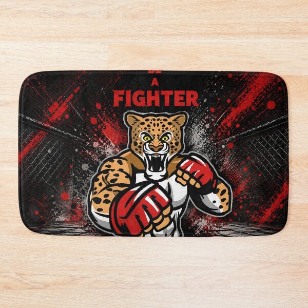 Item preview, Be a Fighter | Fierce Leopard MMA Motivation designed and sold by Fei Long Design Hub.