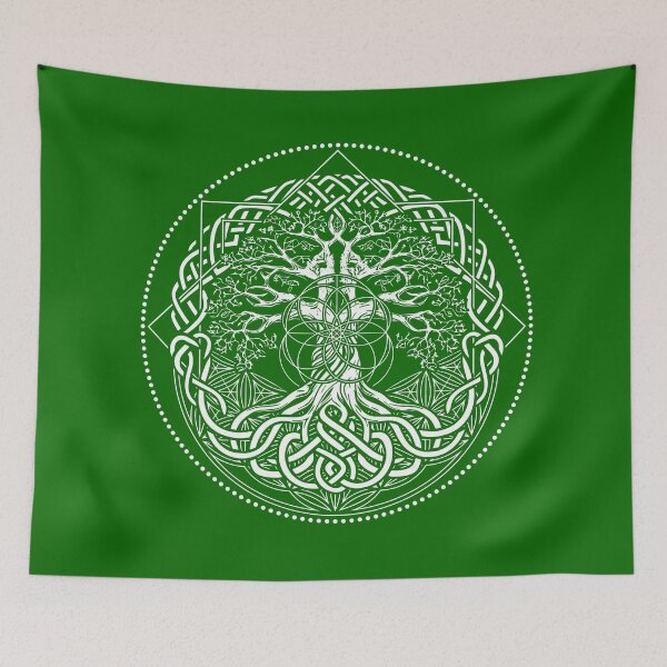 Item preview, Celtic Tree of Life Art designed and sold by Mystikos Art.