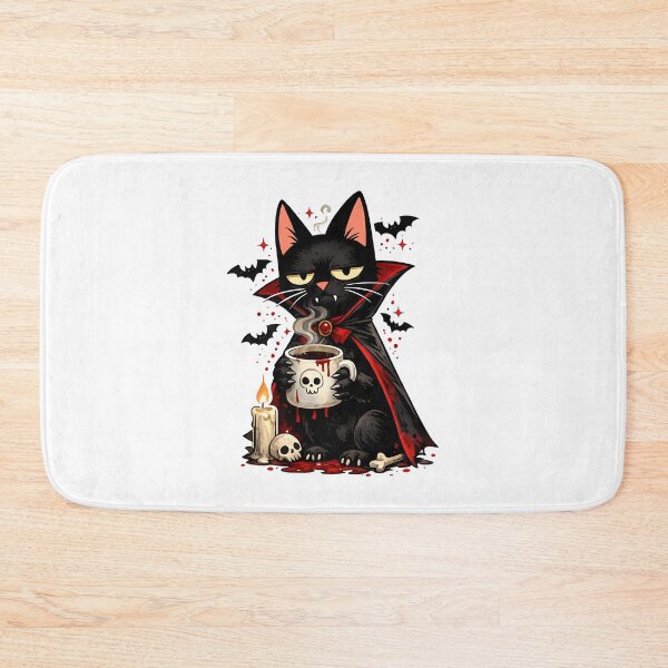 Item preview, Coffee Or Die – Vampire Black Cat Halloween Spooky Coffee Lover Funny Gift  designed and sold by Artycom.