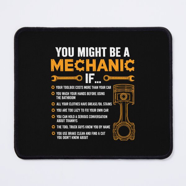 Item preview, You Might Be A Mechanic If Funny Car Mechanic designed and sold by KarimSoCute.