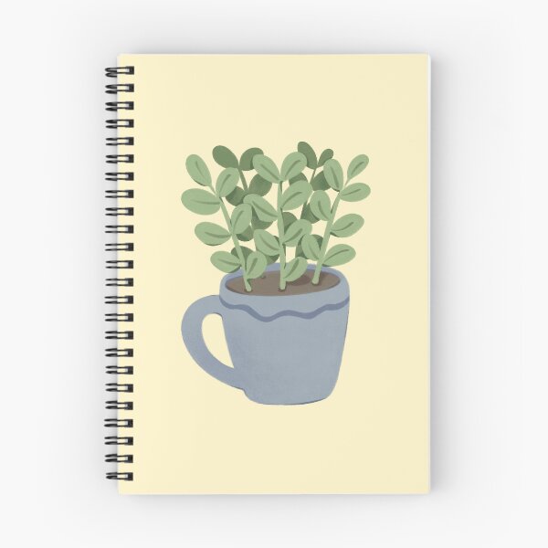 Item preview, Cozy Minimal Potted Plant in Mug Illustration designed and sold by Varo-DY.