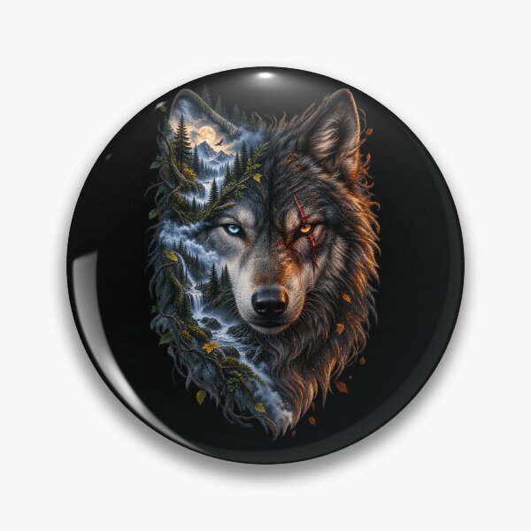Item preview, Dual Nature Wolf designed and sold by zorjabi.