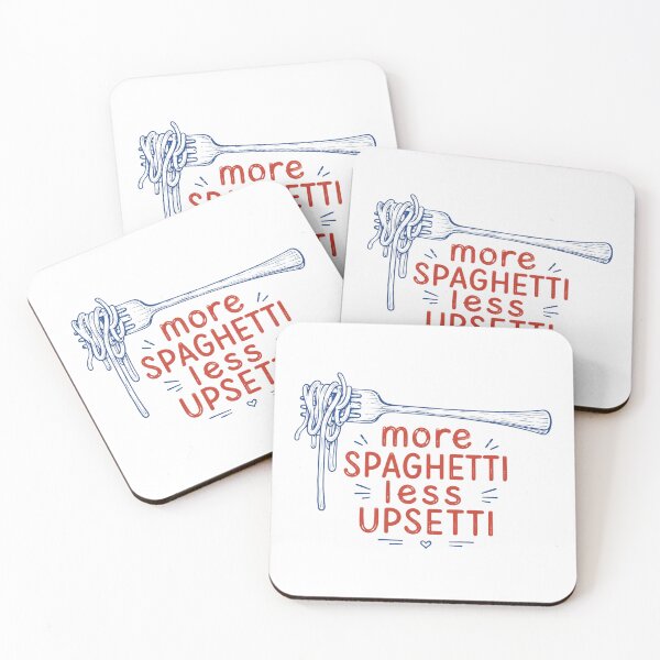 Item preview, Spaghetti, Spaghetti Less Upsetti, Pasta, Mental Health designed and sold by Quiajia.
