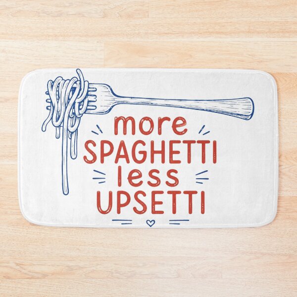Item preview, Spaghetti, Spaghetti Less Upsetti, Pasta, Mental Health designed and sold by Quiajia.