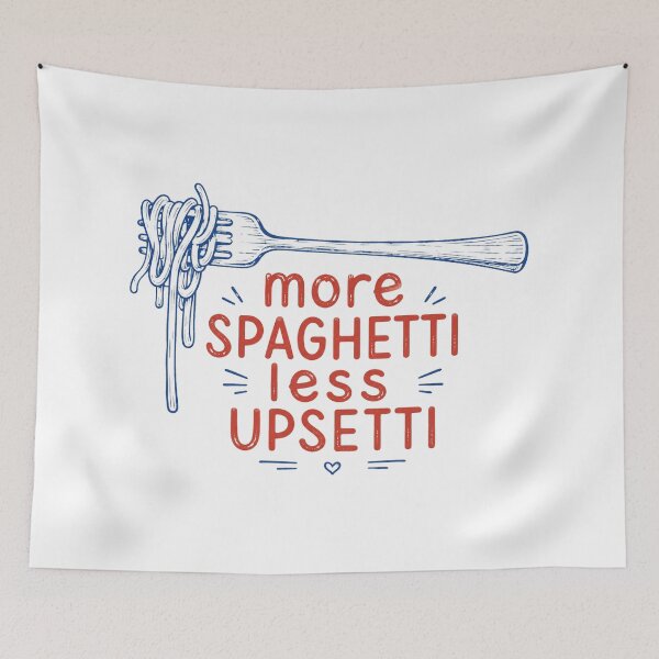 Item preview, Spaghetti, Spaghetti Less Upsetti, Pasta, Mental Health designed and sold by Quiajia.