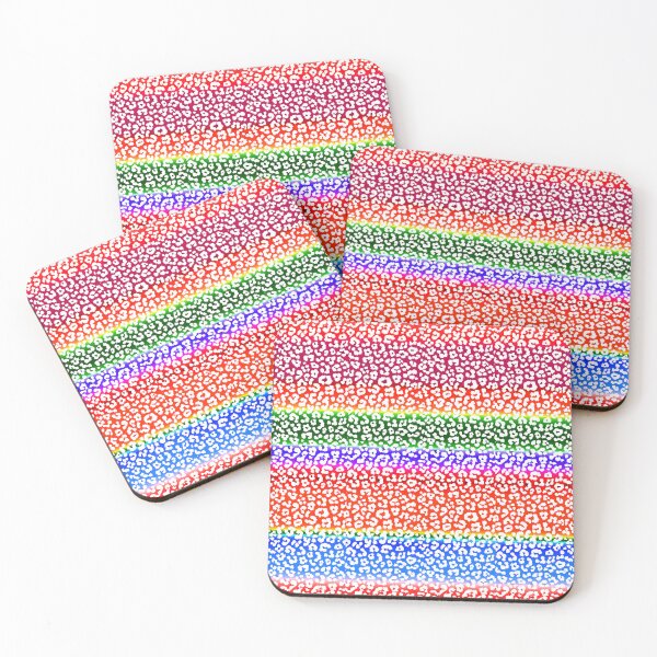 Item preview, Neon Colour Rainbow Leopard Animal Print Design designed and sold by PatternTitan.