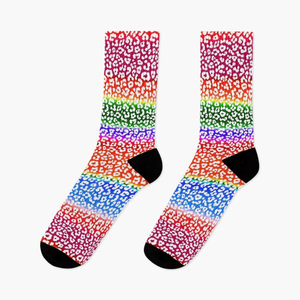 Item preview, Neon Colour Rainbow Leopard Animal Print Design designed and sold by PatternTitan.