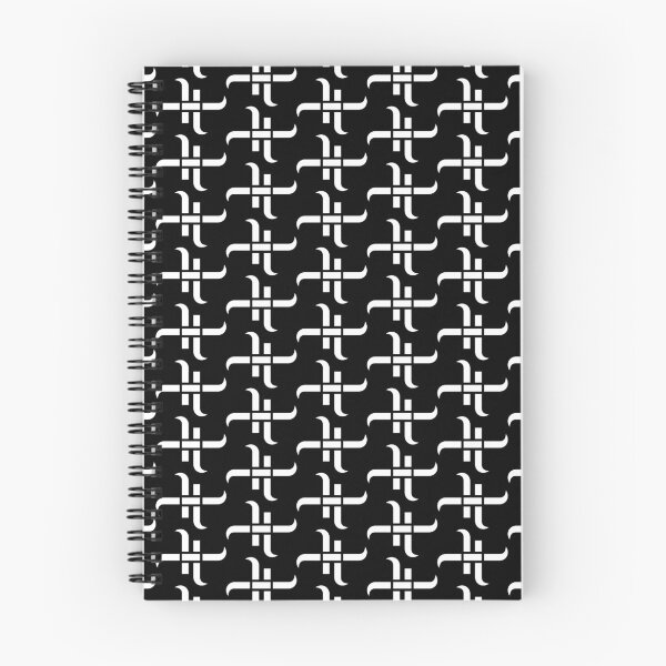 Item preview, HaXxXo VtotheZ's "The H" White on Black {Tiled} designed and sold by HaXxXo VtotheZ.