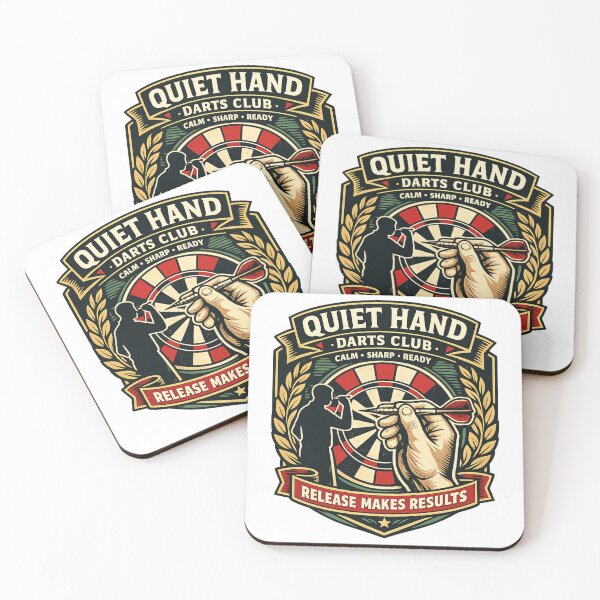 Item preview, Quiet Hand Darts Club Precision designed and sold by Rhubarb Bridge Merch.