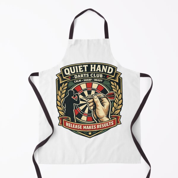 Item preview, Quiet Hand Darts Club Precision designed and sold by Rhubarb Bridge Merch.