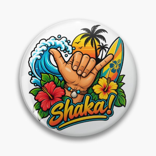 Item preview, Hang Loose Shaka Sign designed and sold by Mick G Designs.