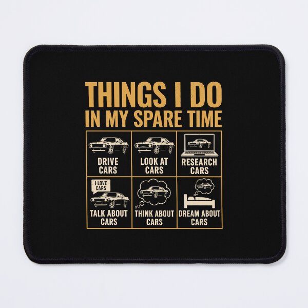 Item preview, Things I Do in My Spare Time Car Guy designed and sold by KarimSoCute.