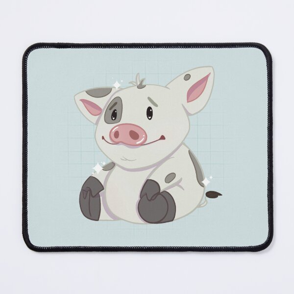 Item preview, Cute Pastel Pig | Kawaii Baby Pig Farm Animal Illustration designed and sold by Hille Stickers.
