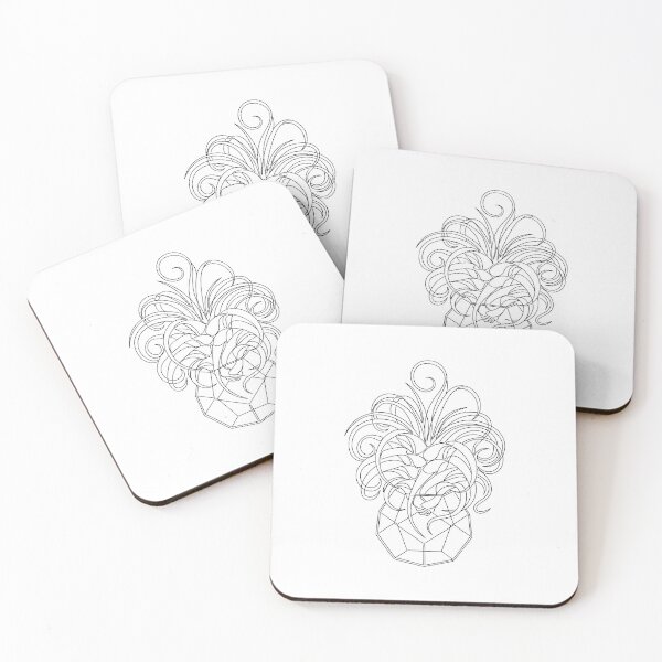 Item preview, Air Plant Line Art | Minimalist Tillandsia Print designed and sold by PLANT LOVER'S PARADISE.