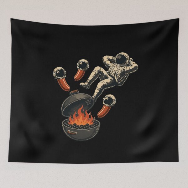 Item preview, space BBQ designed and sold by Konvero.