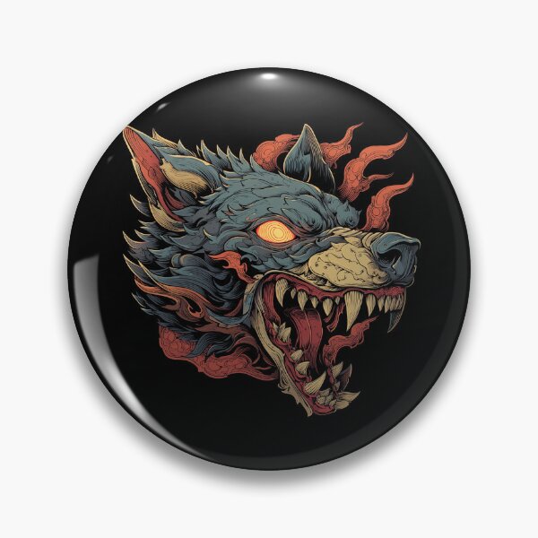 Item preview, Wolf head illustration  designed and sold by robyeyedropy.