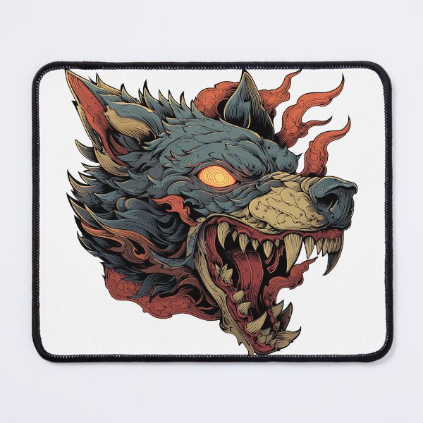 Item preview, Wolf head illustration  designed and sold by robyeyedropy.
