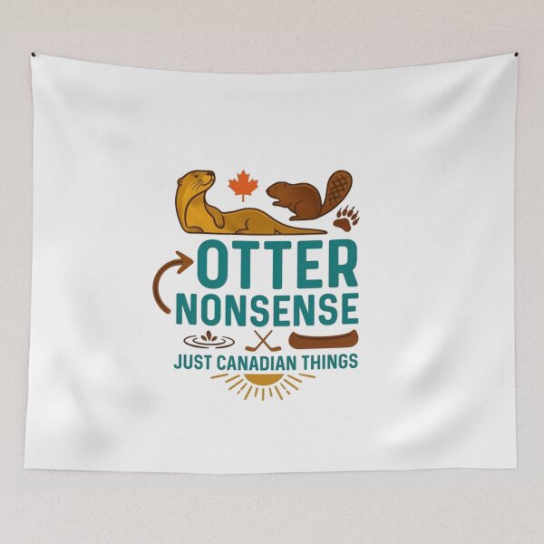 Item preview, Otter Nonsense — Just Canadian Things T-Shirt | Funny Wildlife Icon Tee designed and sold by Canadian Spirit.