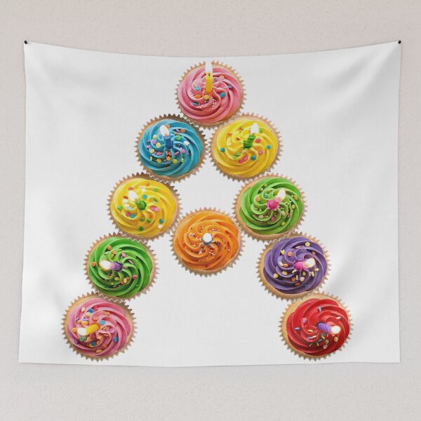 Item preview, CUPCAKE LETTER A designed and sold by ART-TYPE.