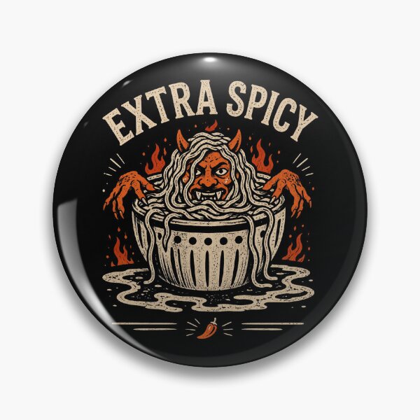 Item preview, Extra Spicy Personality Hot Noodles Foodie, Food Pun, Ramen, Asian Food, Funny Foodie, Spicy Noodles designed and sold by Quiajia.