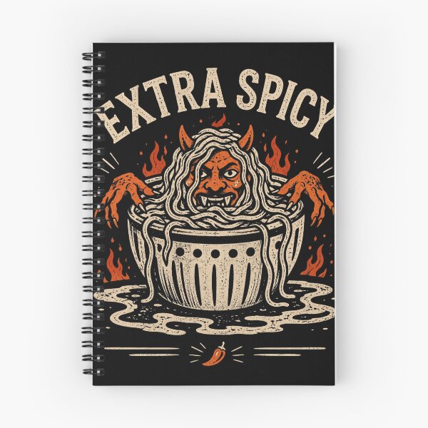 Item preview, Extra Spicy Personality Hot Noodles Foodie, Food Pun, Ramen, Asian Food, Funny Foodie, Spicy Noodles designed and sold by Quiajia.