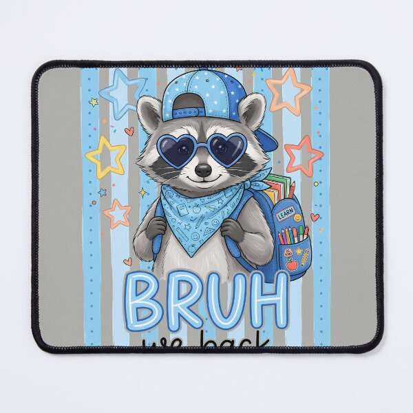 Item preview, Bruh We Back to School, First Day of School designed and sold by MalwasBasket.