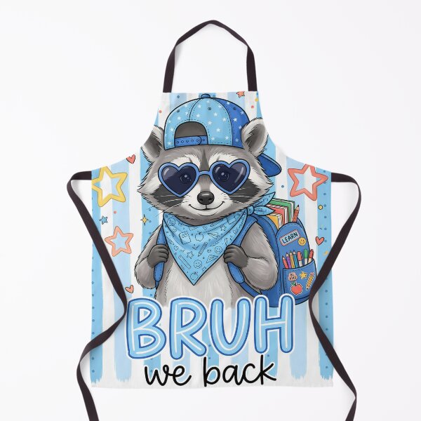 Item preview, Bruh We Back to School, First Day of School designed and sold by MalwasBasket.