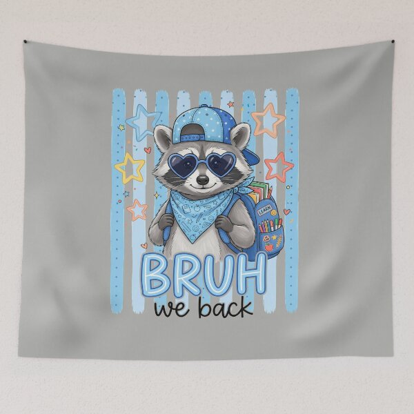Item preview, Bruh We Back to School, First Day of School designed and sold by MalwasBasket.