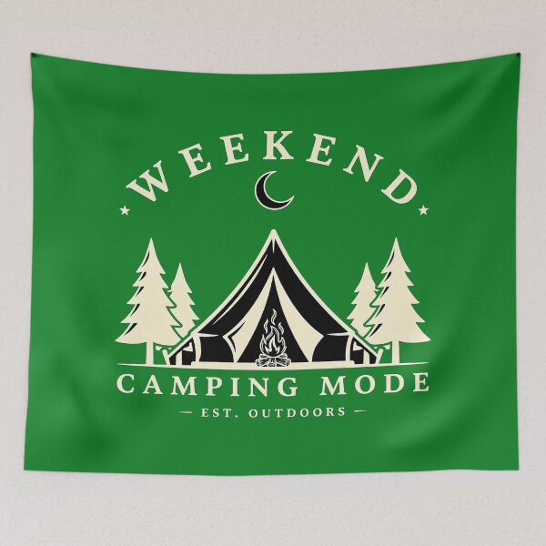 Item preview, CAMPING WEEKEND WARRIOR designed and sold by kalbostyle.