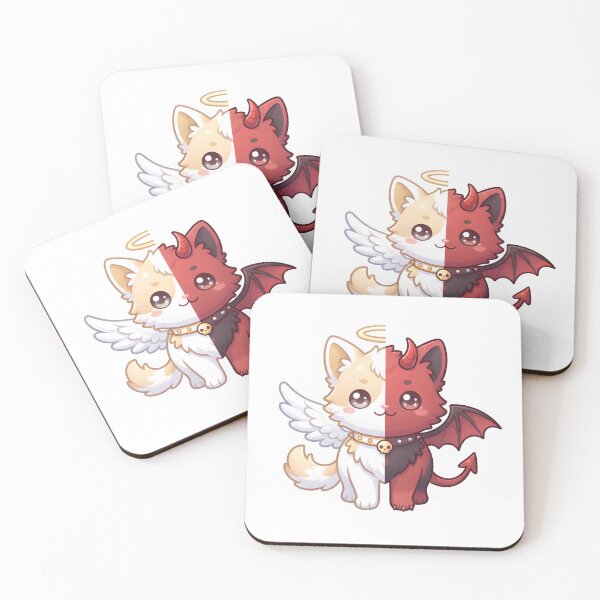Item preview, Half Angel, Half Demon designed and sold by Minisonnette.