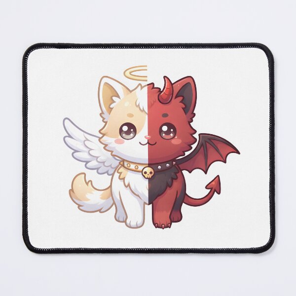 Item preview, Half Angel, Half Demon designed and sold by Minisonnette.