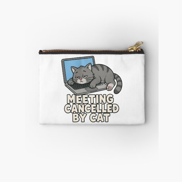 Item preview, Meeting Cancelled by Cat designed and sold by cat-chaos-club.
