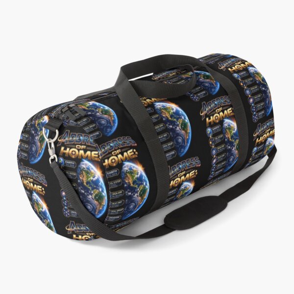 Item preview, Address of Home – Earth’s Cosmic Address Space Design designed and sold by Genius Geek.