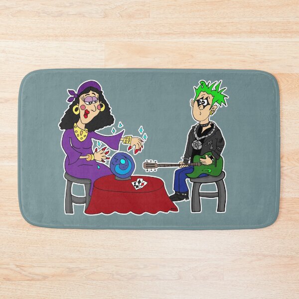 Item preview, Fortune Teller Crystal Ball Sticker | Sarcastic Tarot Cartoon designed and sold by MyxaART.
