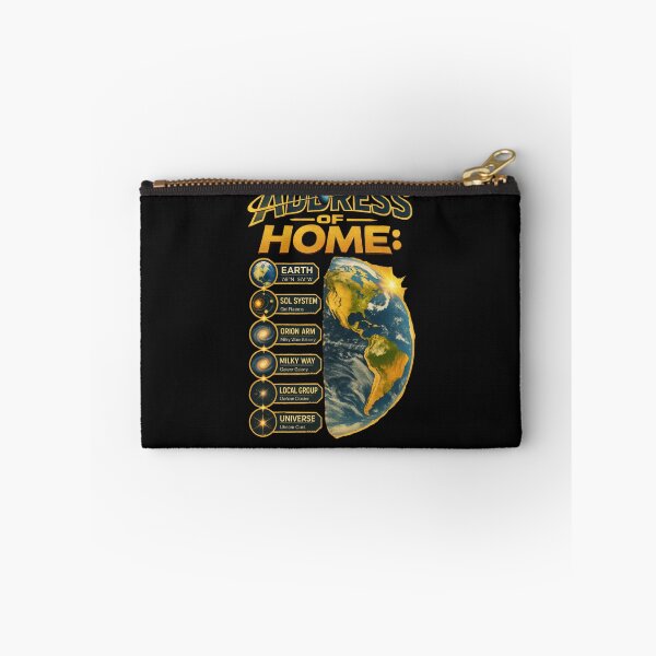 Item preview, Address of Home – Earth’s Cosmic Address Space Design designed and sold by Genius Geek.