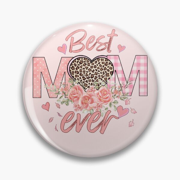 Item preview, Best Mom Ever Pink Leopard Floral Mother's Day Design designed and sold by lielie99.
