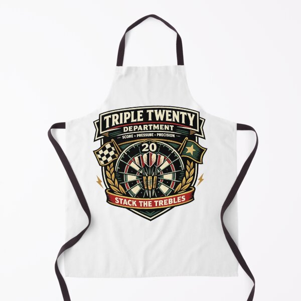 Item preview, Triple Twenty Department Darts Treble designed and sold by Rhubarb Bridge Merch.