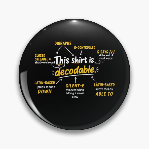 Item preview, This Shirt Is Decodable Science of Reading Teacher designed and sold by Hedoraxe.