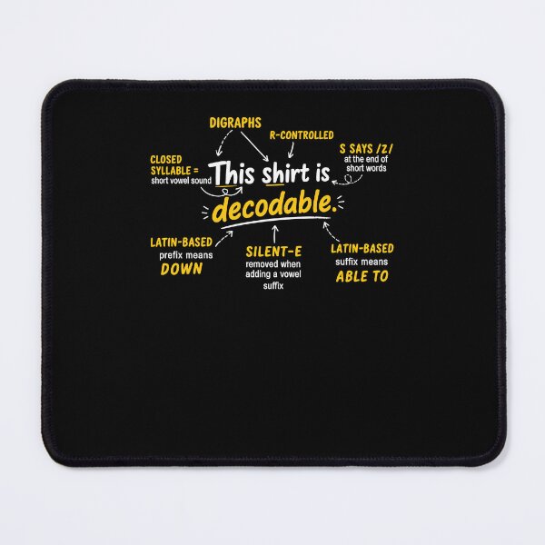 Item preview, This Shirt Is Decodable Science of Reading Teacher designed and sold by Hedoraxe.