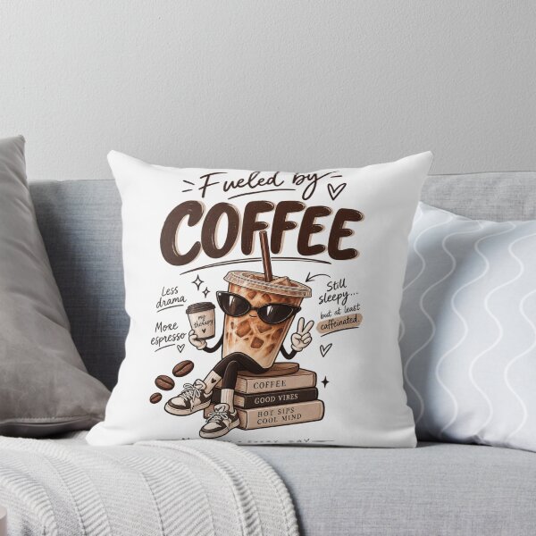 Item preview, Funny Coffee Lover T-Shirt | Caffeine Addiction Retro Coffee Illustration designed and sold by RAFA butterfly .
