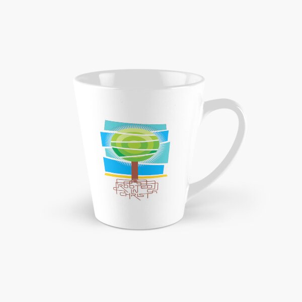 Item preview, Rooted in Christ - Design of a Tree with Roots that Spell Out the Bible Verse designed and sold by Vector-Artist.