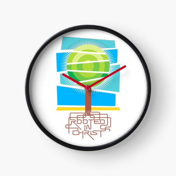 Item preview, Rooted in Christ - Design of a Tree with Roots that Spell Out the Bible Verse designed and sold by Vector-Artist.